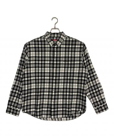 Supreme Flannel Pajama Shirt 25fw L ブラック Supreme】Flannel Pajama Shirt☆Black☆25FW☆ (Supreme/シャツ