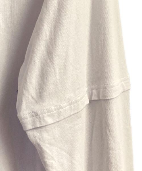 sacai（サカイ）sacai (サカイ) プレーン長袖カットソー ホワイト サイズ:４の古着・服飾アイテム