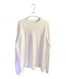 sacai（サカイ）の古着「プレーン長袖カットソー」｜ホワイト