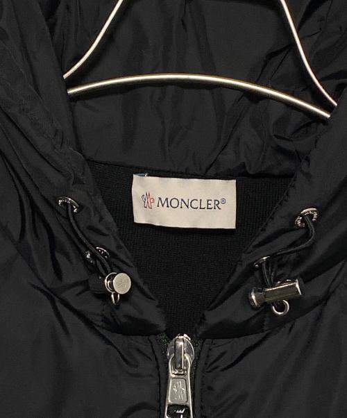 MONCLER（モンクレール）MONCLER (モンクレール) Hooded Cardigan ブラック×ホワイト サイズ:Sの古着・服飾アイテム