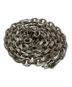 ）の古着「20inch PAPER CHAIN NECKLACE」｜シルバー