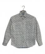 Diorディオール）の古着「Oblique Kasuri Cotton Denim」｜ホワイト