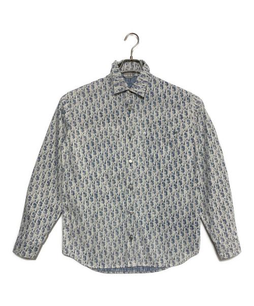 Dior（ディオール）Dior (ディオール) Oblique Kasuri Cotton Denim ホワイト サイズ:37の古着・服飾アイテム