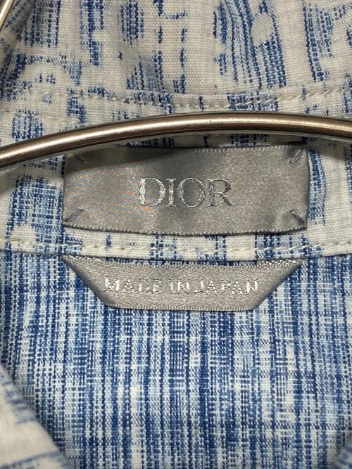 Dior（ディオール）Dior (ディオール) Oblique Kasuri Cotton Denim ホワイト サイズ:37の古着・服飾アイテム