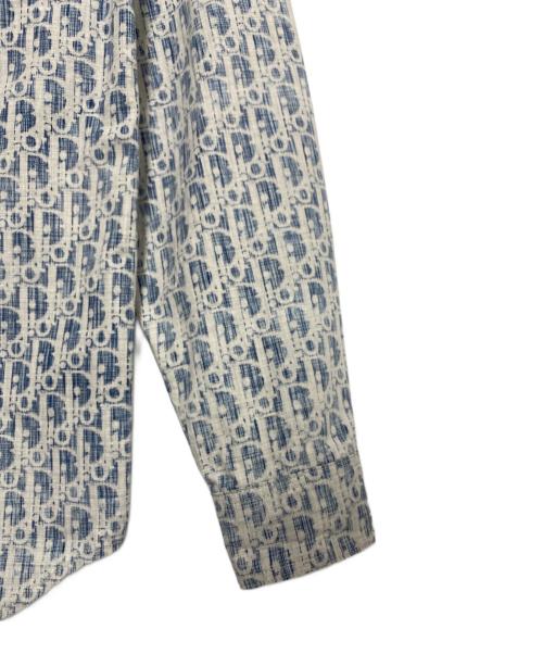 Dior（ディオール）Dior (ディオール) Oblique Kasuri Cotton Denim ホワイト サイズ:37の古着・服飾アイテム