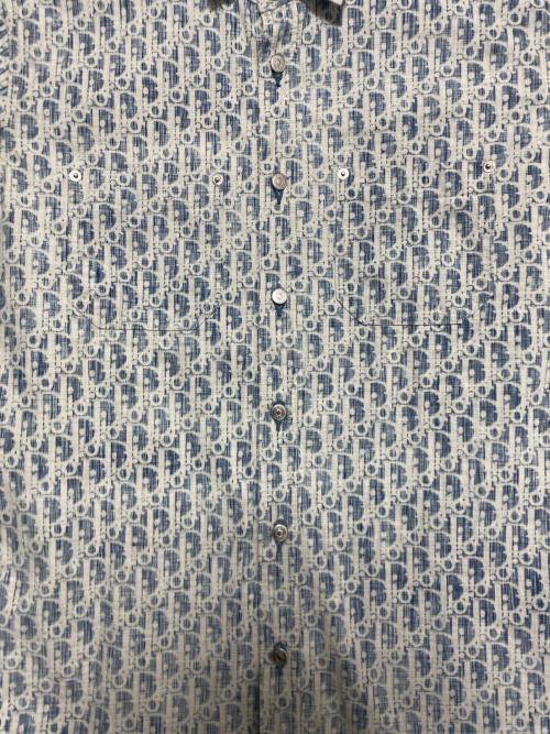 Dior（ディオール）Dior (ディオール) Oblique Kasuri Cotton Denim ホワイト サイズ:37の古着・服飾アイテム