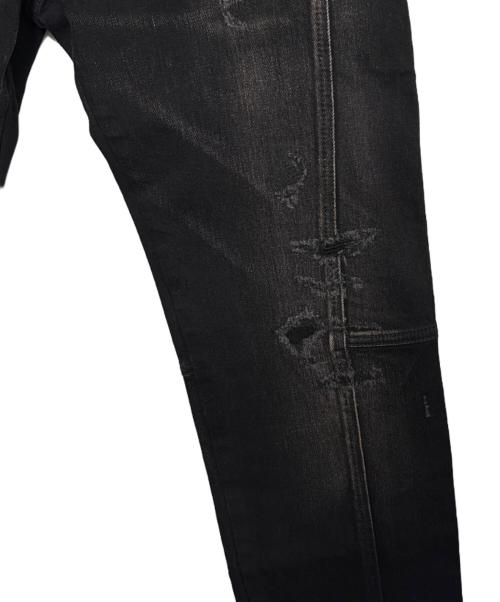 BALMAIN（バルマン）BALMAIN (バルマン) スキニーデニムパンツ ブラック サイズ:30の古着・服飾アイテム