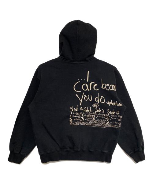 SUPREME（シュプリーム）SUPREME (シュプリーム) 25SS Aphex Twin Zip Up Hooded Sweatshirt ブラック サイズ:Lの古着・服飾アイテム