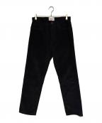 SUPREME×STONE ISLANDシュプリーム×ストーンアイランド）の古着「Corduroy Pants Black」｜ブラック