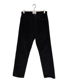 SUPREME×STONE ISLAND（シュプリーム×ストーンアイランド）の古着「Corduroy Pants Black」｜ブラック