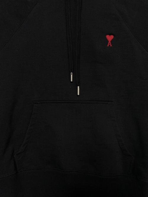 AMI PARIS（アミ パリス）AMI PARIS (アミ パリス) AMI DE COEUR HOODIE ブラック サイズ:XSの古着・服飾アイテム