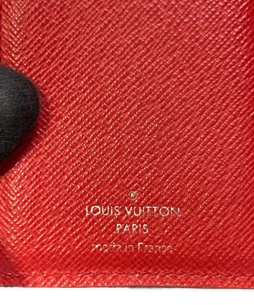 SUPREME（シュプリーム）Supreme (シュプリーム) LOUIS VUITTON (ルイ ヴィトン) チェーン・コンパクトウォレット レッドの古着・服飾アイテム