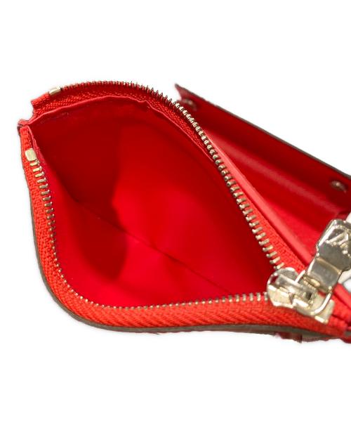 SUPREME（シュプリーム）Supreme (シュプリーム) LOUIS VUITTON (ルイ ヴィトン) チェーン・コンパクトウォレット レッドの古着・服飾アイテム