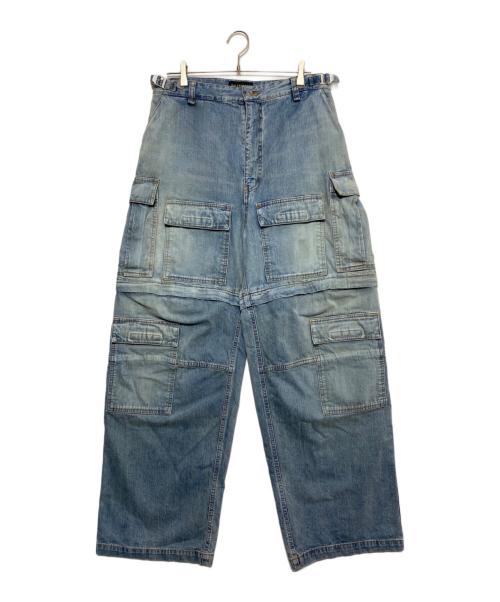 BALENCIAGA（バレンシアガ）BALENCIAGA (バレンシアガ) Cargo Pants インディゴ サイズ:Sの古着・服飾アイテム