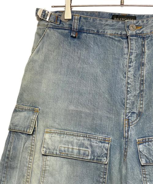 BALENCIAGA（バレンシアガ）BALENCIAGA (バレンシアガ) Cargo Pants インディゴ サイズ:Sの古着・服飾アイテム