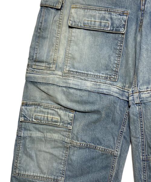 BALENCIAGA（バレンシアガ）BALENCIAGA (バレンシアガ) Cargo Pants インディゴ サイズ:Sの古着・服飾アイテム