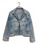 LOUIS VUITTONルイ ヴィトン）の古着「ダブルフロント デニムジャケット」｜インディゴ