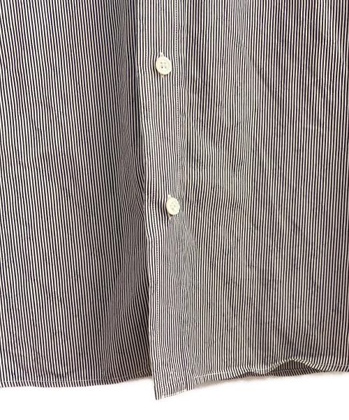 LOUIS VUITTON（ルイ ヴィトン）LOUIS VUITTON (ルイ ヴィトン) ストライプシャツ ホワイト×ブラック サイズ:Sの古着・服飾アイテム