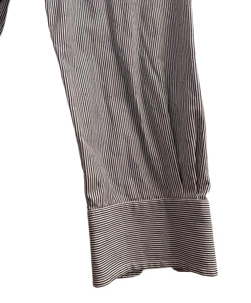 LOUIS VUITTON（ルイ ヴィトン）LOUIS VUITTON (ルイ ヴィトン) ストライプシャツ ホワイト×ブラック サイズ:Sの古着・服飾アイテム