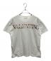 VALENTINO（ヴァレンティノ）の古着「スパンコールロゴデザインTシャツ/スパンコールTee」｜ホワイト