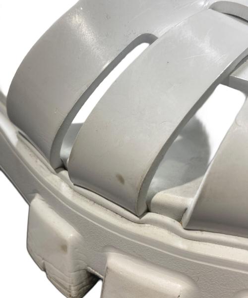 PRADA（プラダ）PRADA (プラダ) モノリスサンダル ホワイト サイズ:8の古着・服飾アイテム