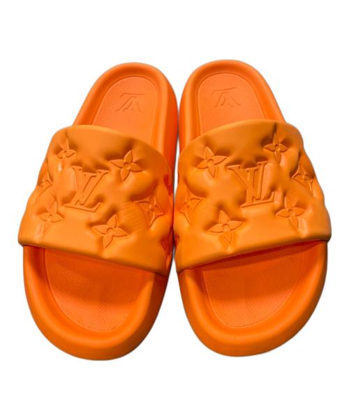 LOUIS VUITTON（ルイ ヴィトン）LOUIS VUITTON (ルイ ヴィトン) ウォーター フロントライン ラバーサンダル オレンジ サイズ:10の古着・服飾アイテム