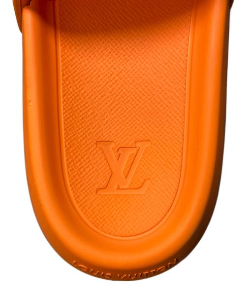 LOUIS VUITTON（ルイ ヴィトン）LOUIS VUITTON (ルイ ヴィトン) ウォーター フロントライン ラバーサンダル オレンジ サイズ:10の古着・服飾アイテム