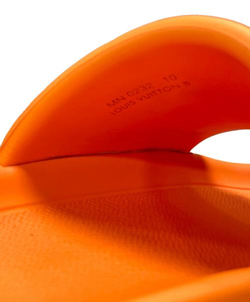 LOUIS VUITTON（ルイ ヴィトン）LOUIS VUITTON (ルイ ヴィトン) ウォーター フロントライン ラバーサンダル オレンジ サイズ:10の古着・服飾アイテム
