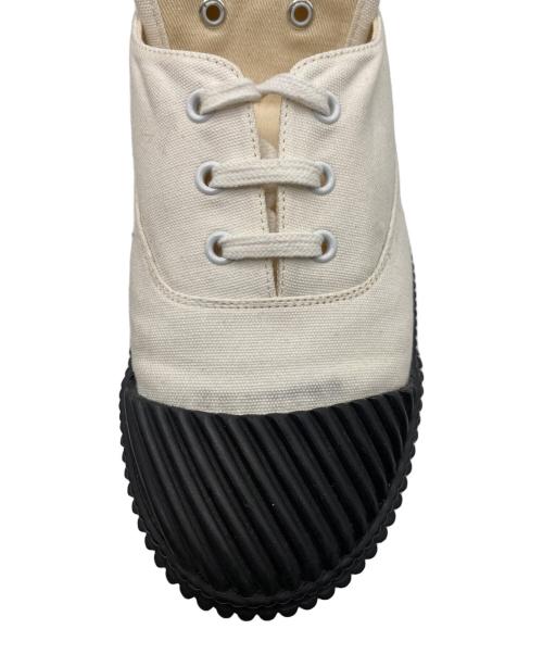 LOEWE（ロエベ）LOEWE (ロエベ) アナグラムフラップスニーカー ホワイト サイズ:38の古着・服飾アイテム