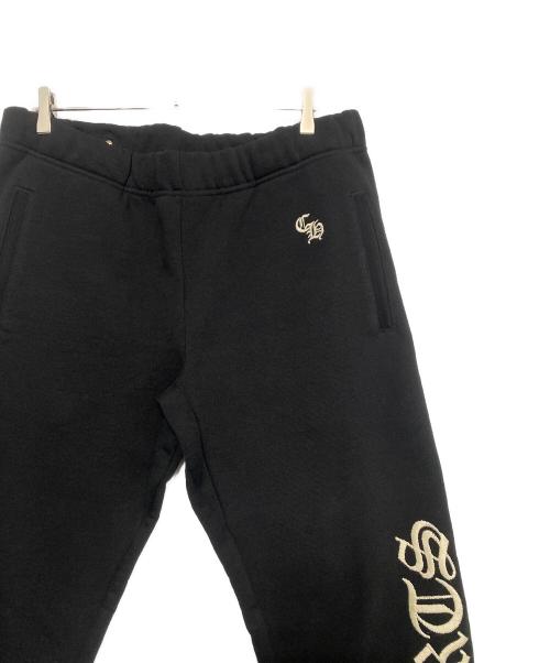 CHROME HEARTS（クロムハーツ）CHROME HEARTS (クロムハーツ) Y NOT SLO RIDE Sweat Pants ブラック サイズ:Lの古着・服飾アイテム