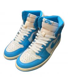 NIKE（ナイキ）の古着「Air Jordan 1 Retro High OG "UNC Reimagined"」｜スカイブルー×ホワイト