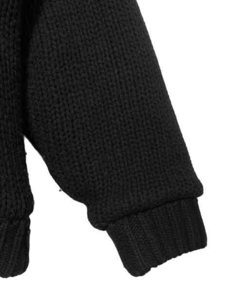 SUPREME（シュプリーム）SUPREME (シュプリーム) Faux Shearling Lined Zip Up Hooded Sweater ブラック サイズ:Lの古着・服飾アイテム