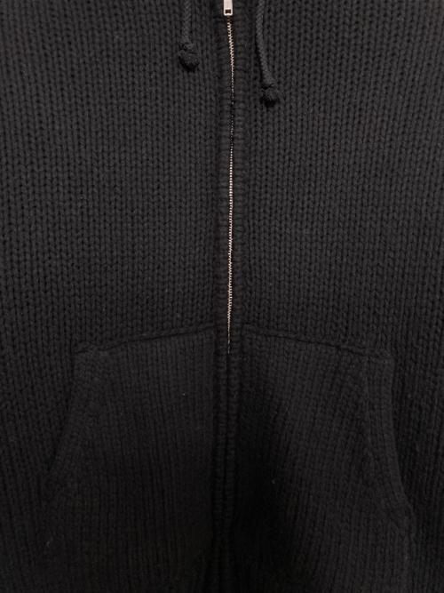 SUPREME（シュプリーム）SUPREME (シュプリーム) Faux Shearling Lined Zip Up Hooded Sweater ブラック サイズ:Lの古着・服飾アイテム