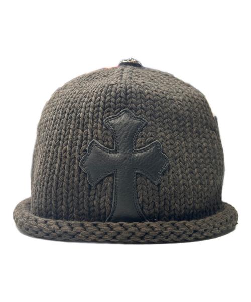 CHROME HEARTS（クロムハーツ）CHROME HEARTS (クロムハーツ) Crosspatch Cotton Beanie ブラックの古着・服飾アイテム