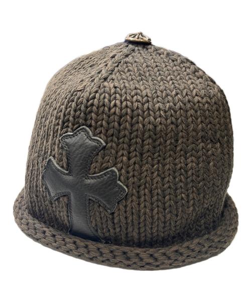 CHROME HEARTS（クロムハーツ）CHROME HEARTS (クロムハーツ) Crosspatch Cotton Beanie ブラックの古着・服飾アイテム