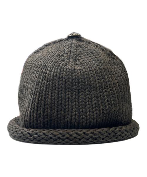 CHROME HEARTS（クロムハーツ）CHROME HEARTS (クロムハーツ) Crosspatch Cotton Beanie ブラックの古着・服飾アイテム