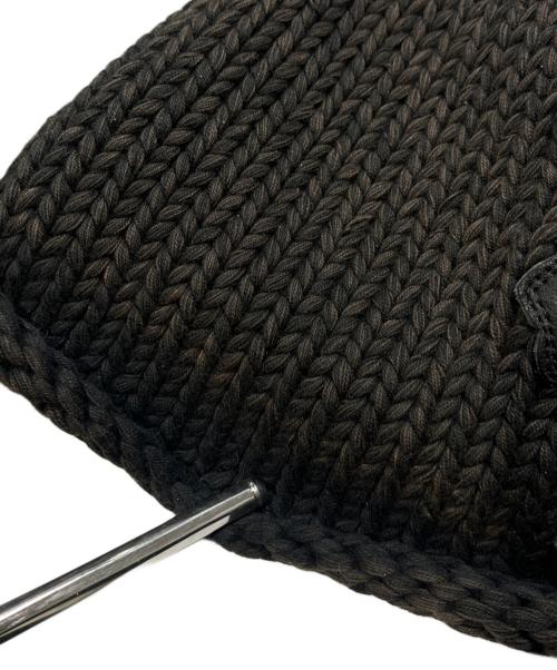 CHROME HEARTS（クロムハーツ）CHROME HEARTS (クロムハーツ) Crosspatch Cotton Beanie ブラックの古着・服飾アイテム