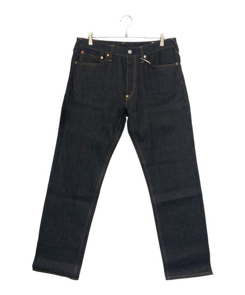 EVISU（エヴィス）EVISU (エヴィス) ダイコックプリントバギージーンズ インディゴ サイズ:33の古着・服飾アイテム