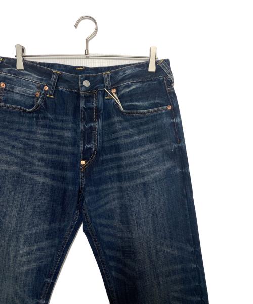 EVISU（エヴィス）EVISU (エヴィス) Daicock Print Baggy Fit Denim Jeans インディゴ サイズ:32の古着・服飾アイテム