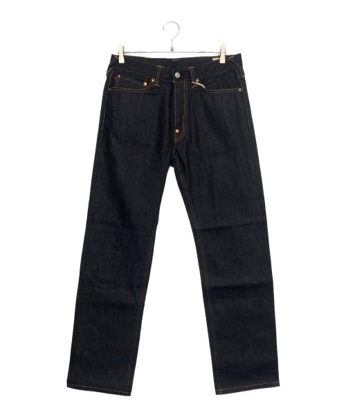 EVISU（エヴィス）EVISU (エヴィス) パッチワーク刺繍大黒インサートレギュラーフィット ジーンズ インディゴ サイズ:30の古着・服飾アイテム