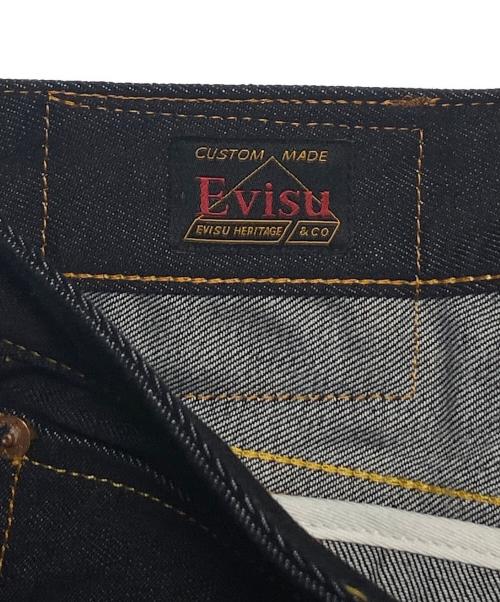 EVISU（エヴィス）EVISU (エヴィス) パッチワーク刺繍大黒インサートレギュラーフィット ジーンズ インディゴ サイズ:30の古着・服飾アイテム