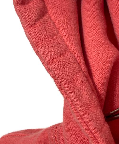 stussy（ステューシー）stussy (ステューシー) 8 Ball Man Embroidered Hoodie レッド サイズ:Sの古着・服飾アイテム