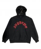 SUPREMEシュプリーム）の古着「24AW Printed Arc Hooded Sweatshirt」｜ブラック