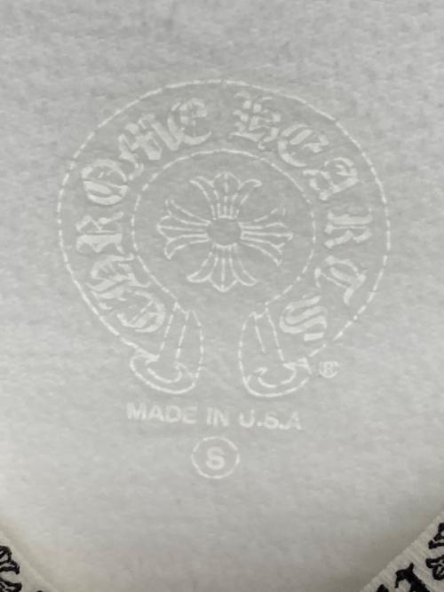 CHROME HEARTS（クロムハーツ）CHROME HEARTS (クロムハーツ) LOVE YOU CREW SWTSHRT ホワイト サイズ:Sの古着・服飾アイテム