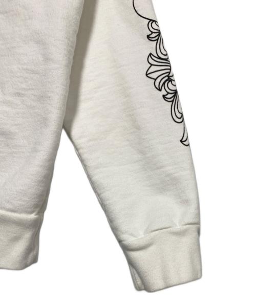 CHROME HEARTS（クロムハーツ）CHROME HEARTS (クロムハーツ) LOVE YOU CREW SWTSHRT ホワイト サイズ:Sの古着・服飾アイテム