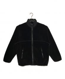 Graphpaper（グラフペーパー）の古着「Wool Boa Zip-Up Blouson」｜ブラック