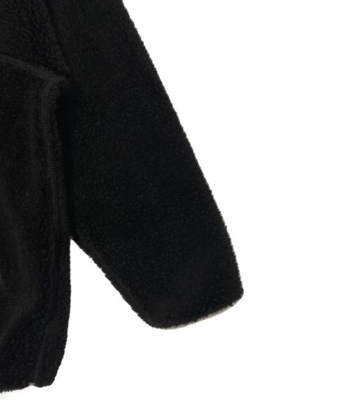 Graphpaper（グラフペーパー）Graphpaper (グラフペーパー) Wool Boa Zip-Up Blouson ブラックの古着・服飾アイテム