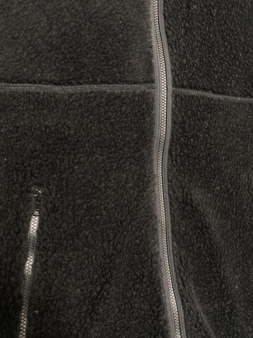 Graphpaper（グラフペーパー）Graphpaper (グラフペーパー) Wool Boa Zip-Up Blouson ブラックの古着・服飾アイテム