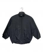 Graphpaperグラフペーパー）の古着「Wool Smooth Flannel Track Blouson」｜グレー
