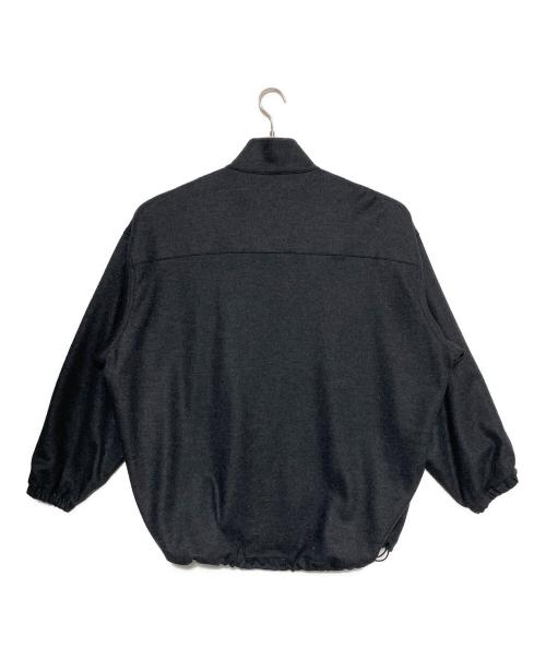 Graphpaper（グラフペーパー）Graphpaper (グラフペーパー) Wool Smooth Flannel Track Blouson グレー サイズ:1の古着・服飾アイテム
